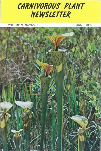 Carnivorous plant newsletter - plant,