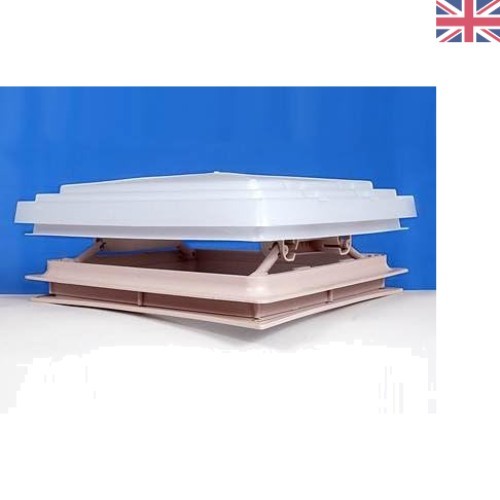 Weatherproof beige roof vent - beige,