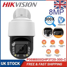 Hikvision 8MP 4K Zoom PTZ POE