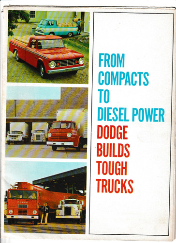 Vintage 1960 dodge trucks - vintage, 1960's