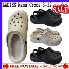 Ladies Warm Clogs adult Mens