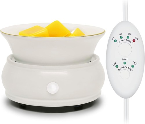 Wax melter candle warmer with - wax,