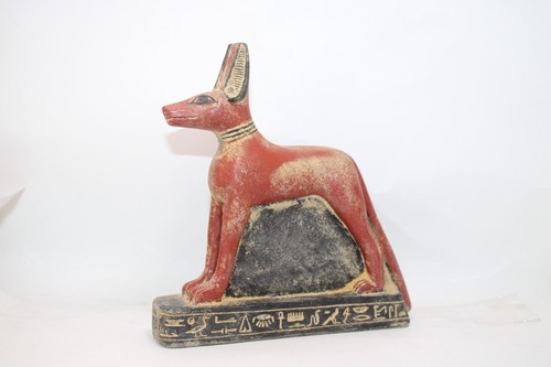 Ancient egyptian anubis statue - ancient,