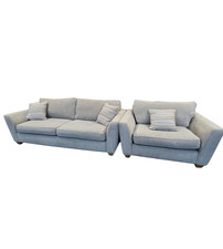 DFS Sophia 3 Seater & Cuddle Chair