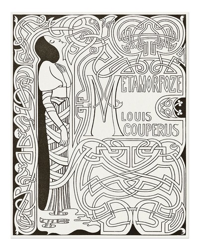 Art nouveau wall - art, poster
