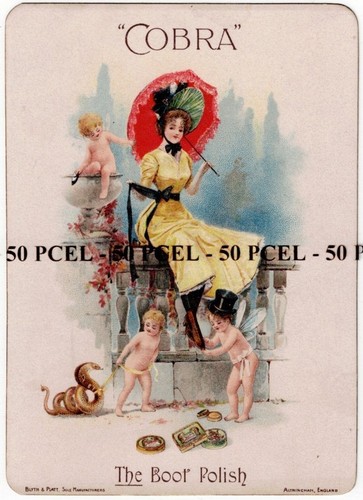Cobra boot polish advertising - cobra,