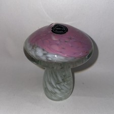 Mushroom paperweight vintage - mushroom,