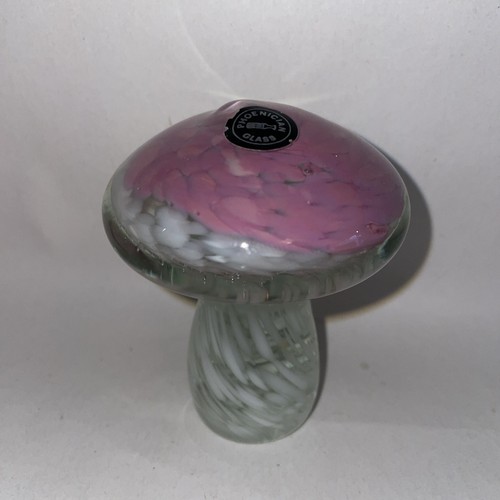 Mushroom paperweight vintage - mushroom,