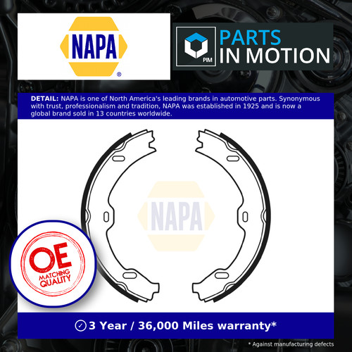 Handbrake shoes set - handbrake,