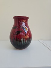 Poole Pottery Vase, 16cm high.