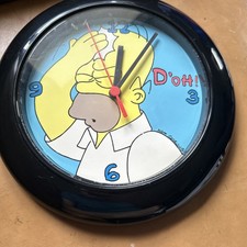 Bin Simpsons Wall Clock –