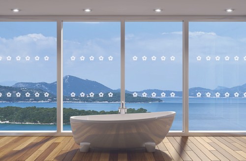 Frosted glass safety window - frosted,