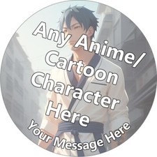 Any Manga Anime Character Cake