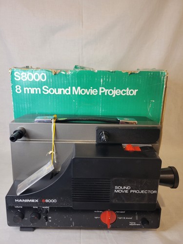 Hanimex s8000 8mm sound - hanimex,