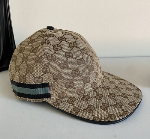 Gucci cap vintage canvas size - cap,