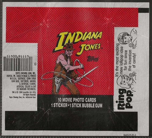Topps bubble gum wrapper - topps,
