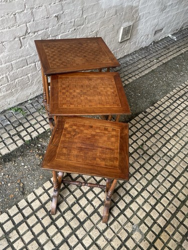Antique nest mahogany - antique, 3