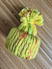 Mini yarn beanie pompom - yarn, hat
