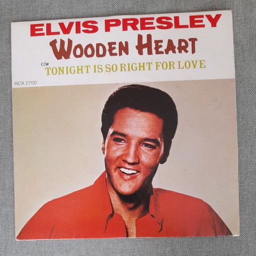 Elvis presley wooden heart - elvis,