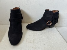 Moshulu Leather Ankle Boots Size UK 6 EU 39