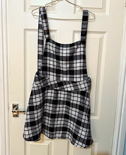 Miss daisy black white plaid - black,
