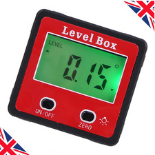 Magnetic Digital Level Box LCD Angle Finder Protractor Inclinometer Bevel Gauge✔