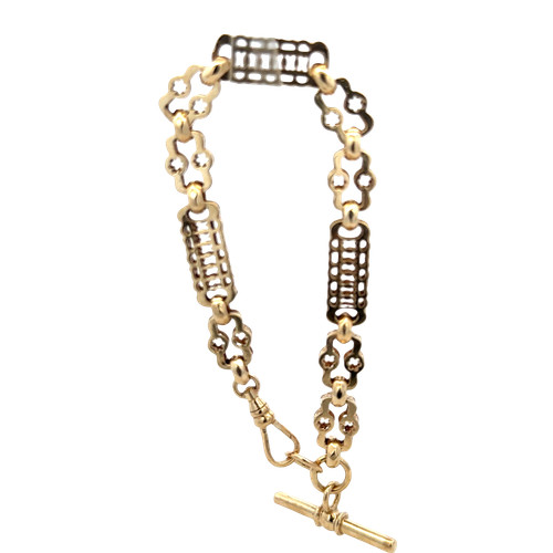 9ct yellow gold bracelet 24g