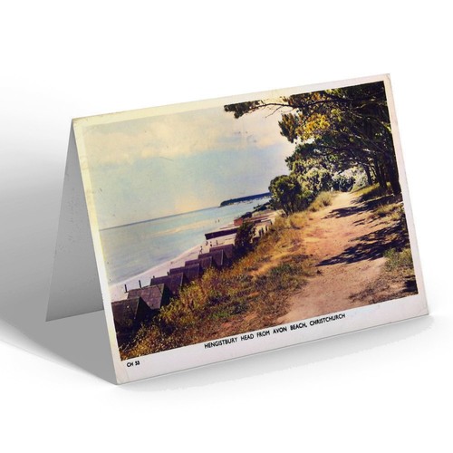 Greeting card vintage - greeting,