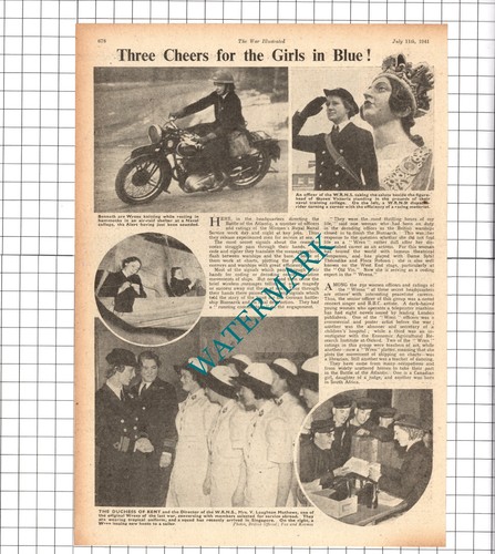 Women royal naval service - naval,