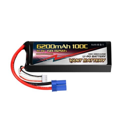 Vant 6200mah 100c - 11.1, lipo