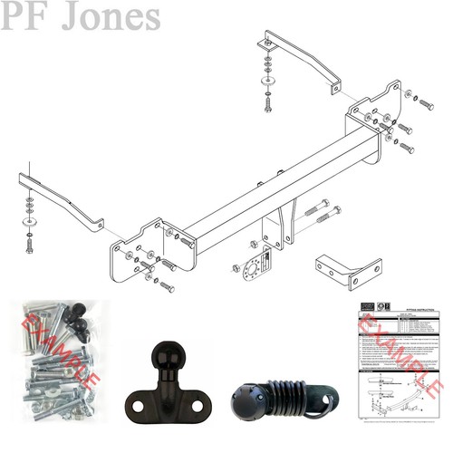 Pct towbar for fiat doblo - for,