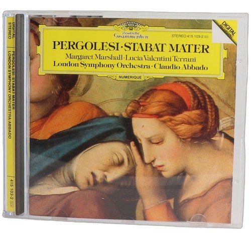 Pergolesi stabat mater - mater, cd