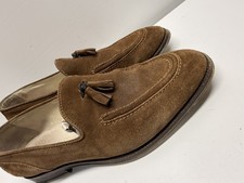 Reiss Harry Brown Suede Tassel