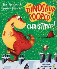 The Dinosaur That Pooped Christmas! by Dougie Poynter Book The Cheap Fast Free