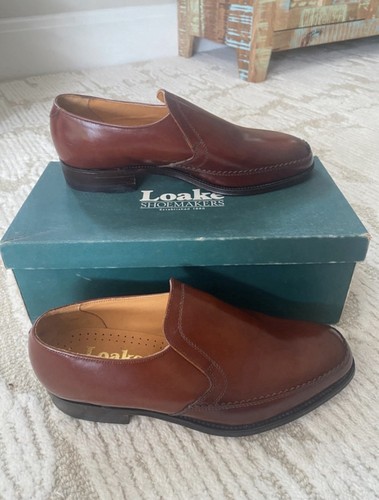 Loake men slip - on, shoes