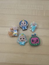 5 Pcs  baby cocomelon shoe charms