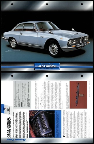 Alfa romeo 2600 sprint - romeo,