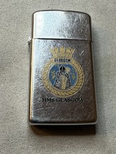 Zippo slim Lighter HMS Glasgow