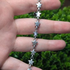 Vintage Tiffany & Co Star Link Bracelet in Sterling Silver