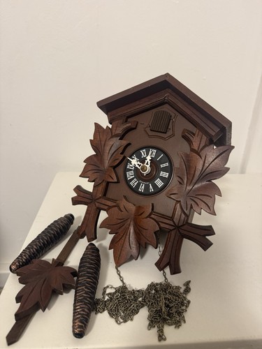 Vintage black forest cuckoo - black,