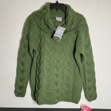 Aran Craft - Green Cowl Cable