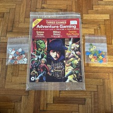 SPI Three Games designed to introduce you to Adventure Gaming With Pieces