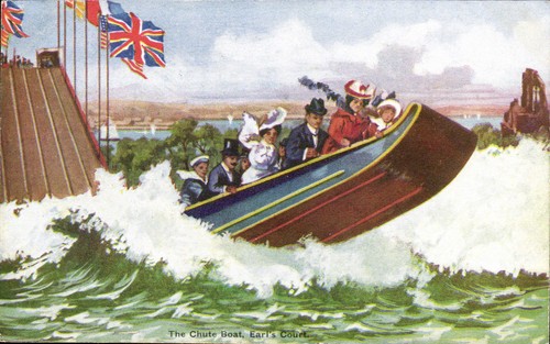Earls court the chute - boat, in