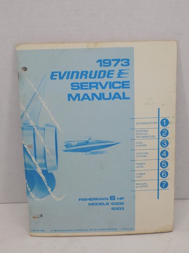 1973 evinrude fisherman - 6,