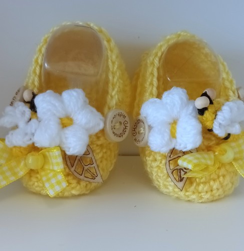 Handmade baby crochet sandals - crochet,