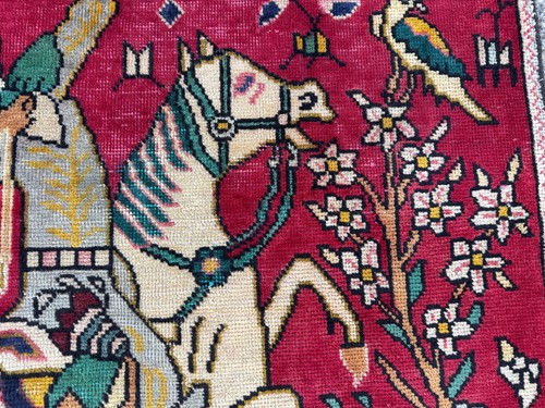 3x5 antique oriental - oriental, rug