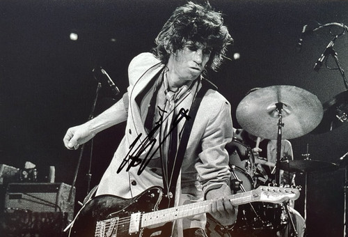 Keith richards hand signed - keith,