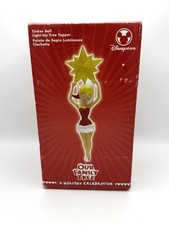 Vintage Disney Store Our Family Tree Light Up Tinkerbell Tree Topper Red Outfit