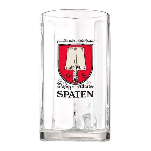 Single spaten beer glass - single,