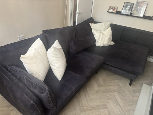 Corner shape sofa dark - 'l',